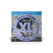 D'Addario 11-52 Nickel Wound Electric Guitar Strings - Medium Top/Heavy Bottom (.011 - .052) (EXL116)