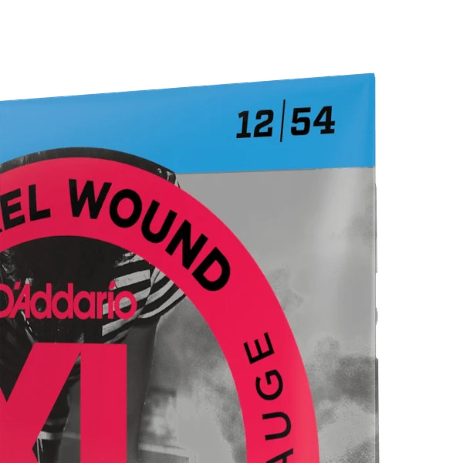 D'Addario 12-54 XL Nickel Wound Electric Guitar Strings - Heavy Plain 3rd (.012 - .054) (EXL145)