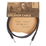 D'Addario Classic Series 1/4" Speaker Cable - Straight-Straight