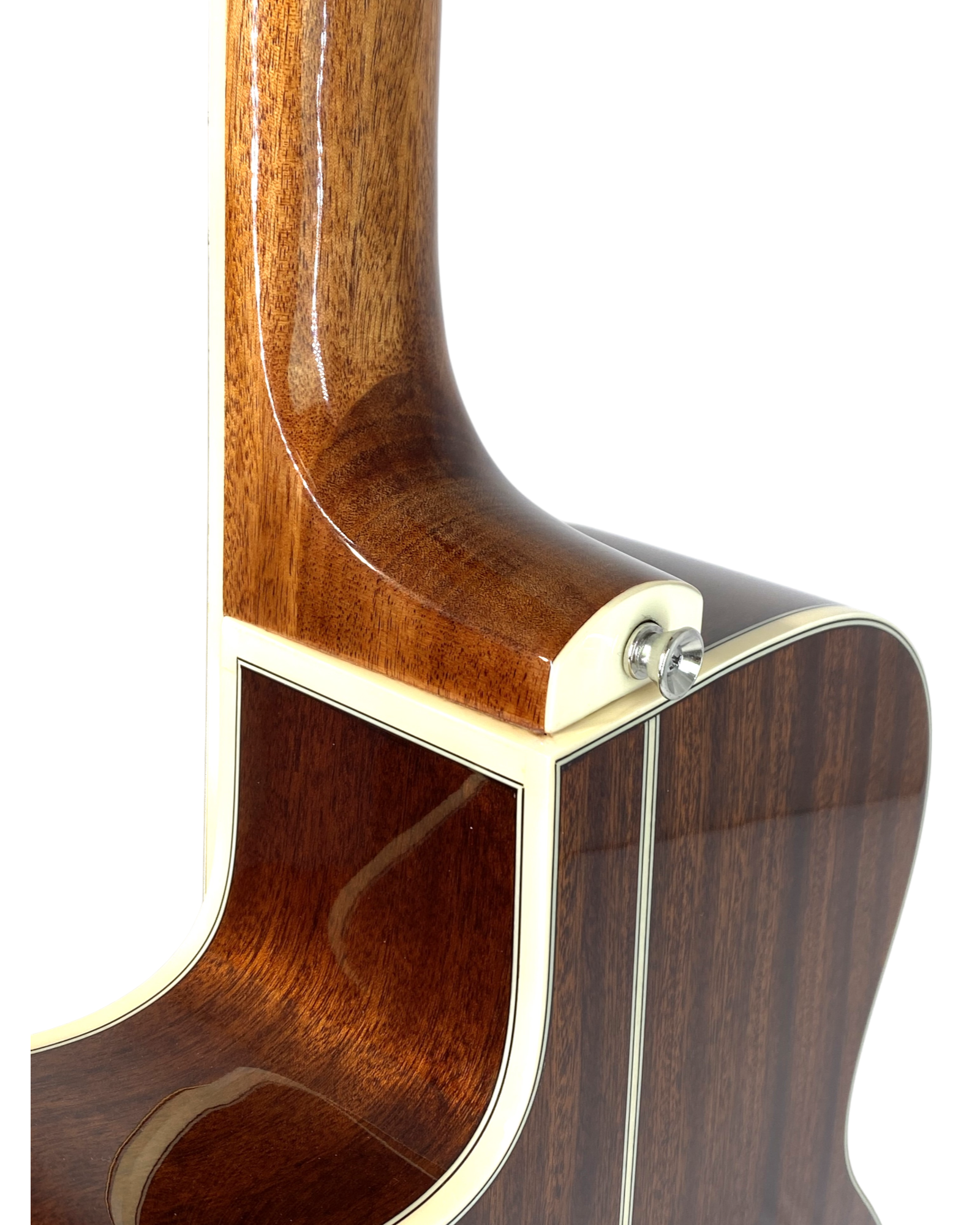 Haze FB711BCEQN34 3/4 4-String Electric-Acoustic Bass Guitar Natural + Free Gig Bag