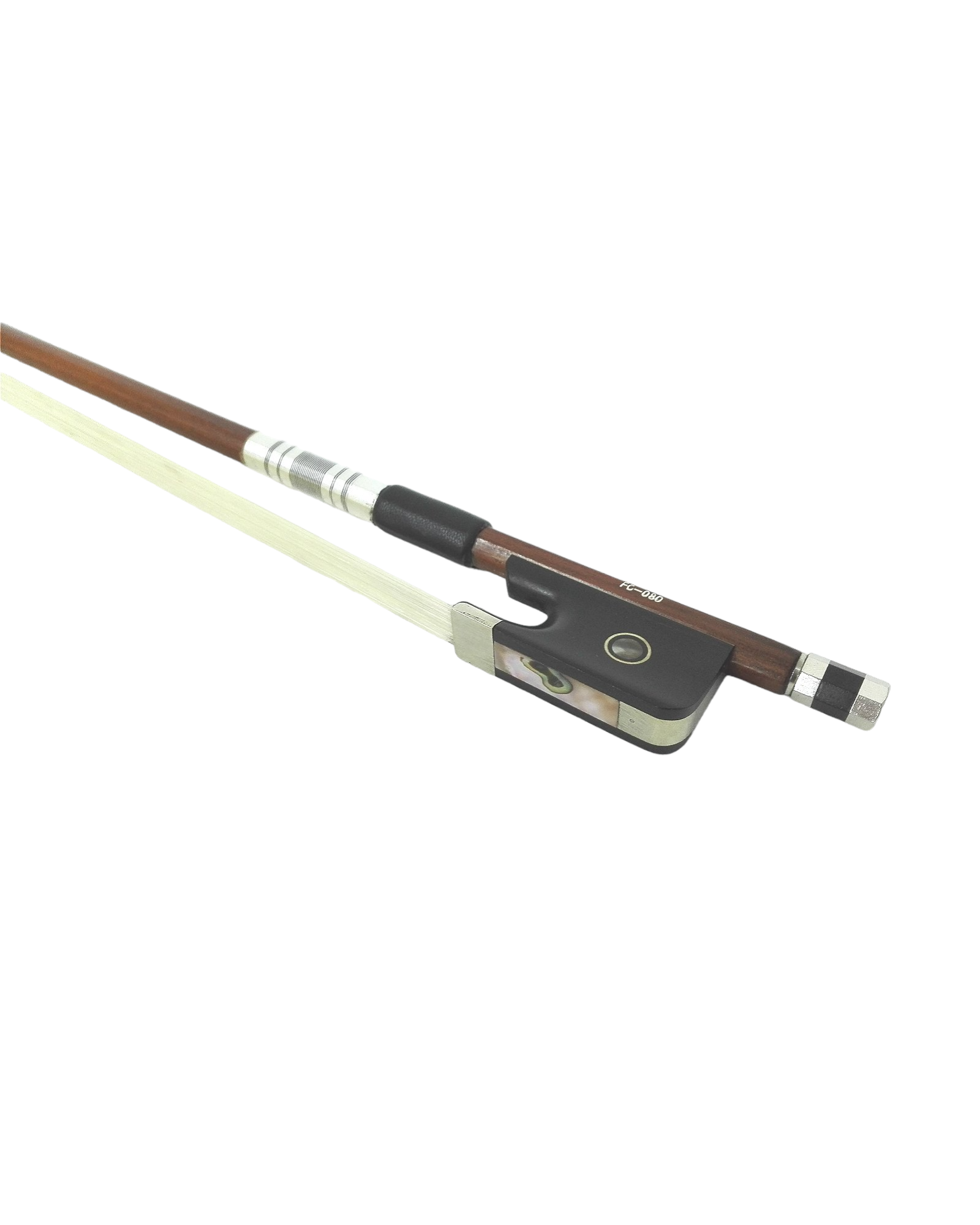 Symphony FC080 3/4 Size Cello Bow, Brazil-wood, Round Stick, Real Horse Hair