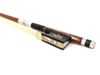 Symphony FM08044 Premium Violin Bow - 4/4 Size, Brazilwood, Round Stick