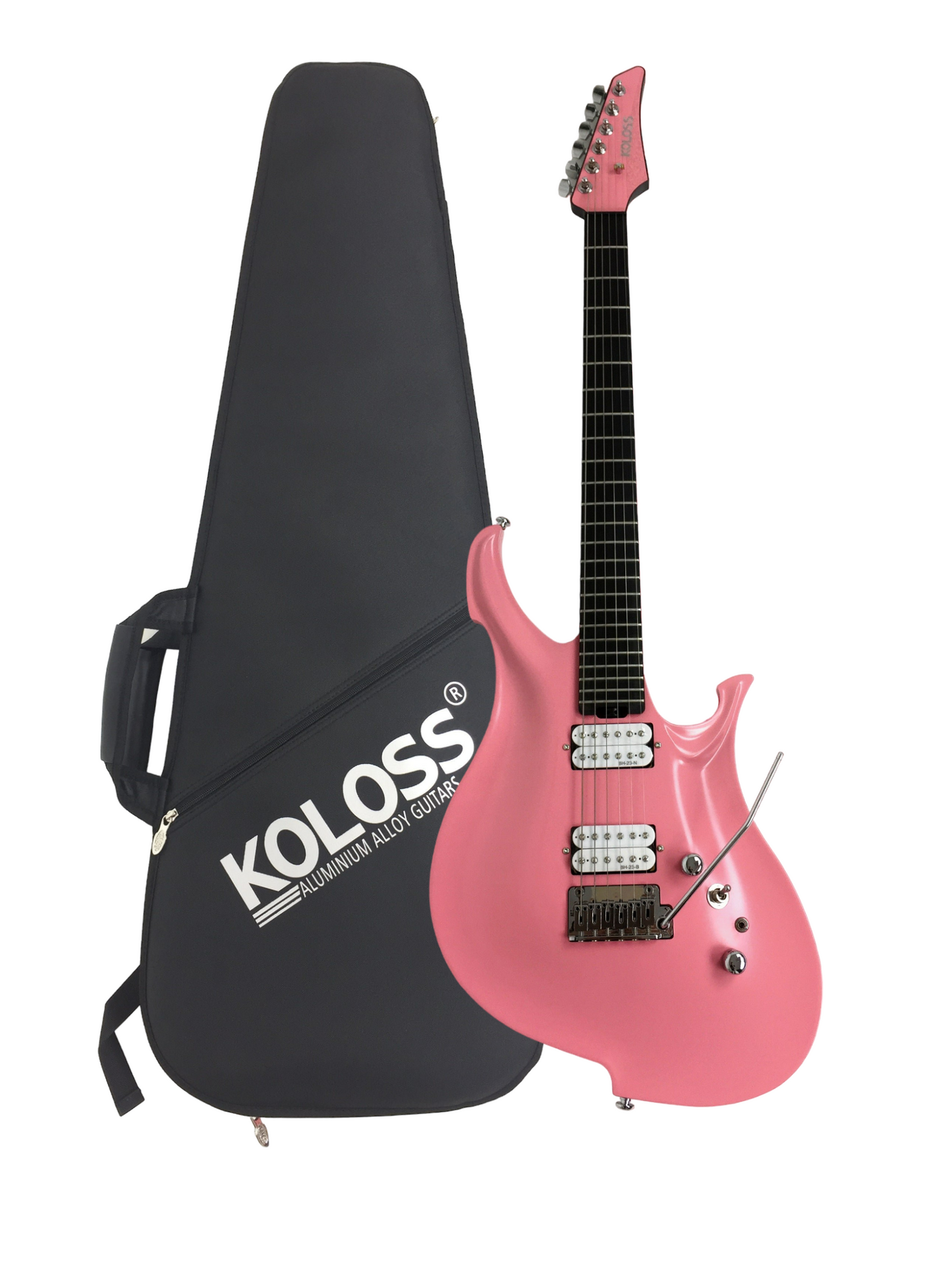 KOLOSS GT4PK Pink Aluminum Body Carbon Fibre Neck Electric Guitar + Ba –  Kookaburra Music Tree