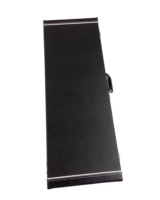 Haze HC040STAL Rectangle Electric Guitar Hard Case, Strat/Tele, Lockable, Black