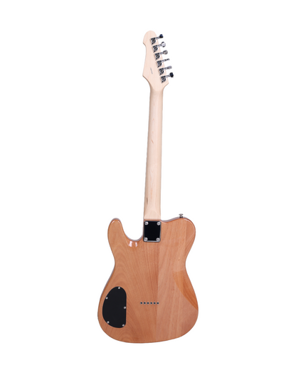 Evoke Brilliance: Haze Liquid Crystals Mahogany and Epoxy Resin Body Electric Guitar SH1910GN