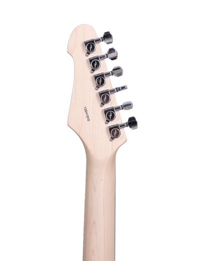 Evoke Brilliance: Haze Liquid Crystals Mahogany and Epoxy Resin Body Electric Guitar SH1910GN