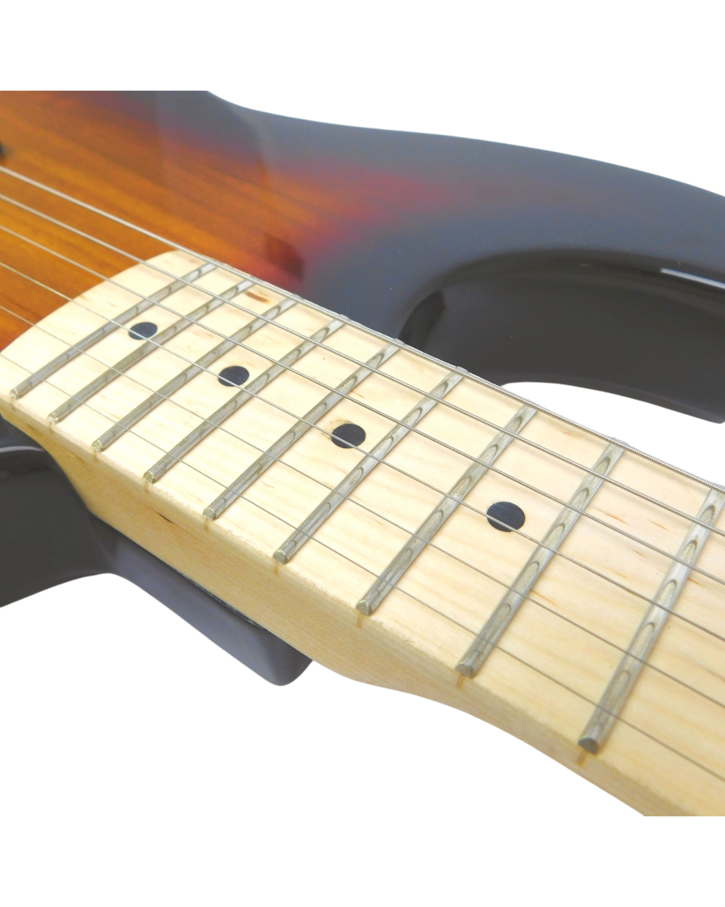 Haze HST Electric Guitar - HJS22STSB- Vintageburst, Available in 4/4 and 3/4 Sizes