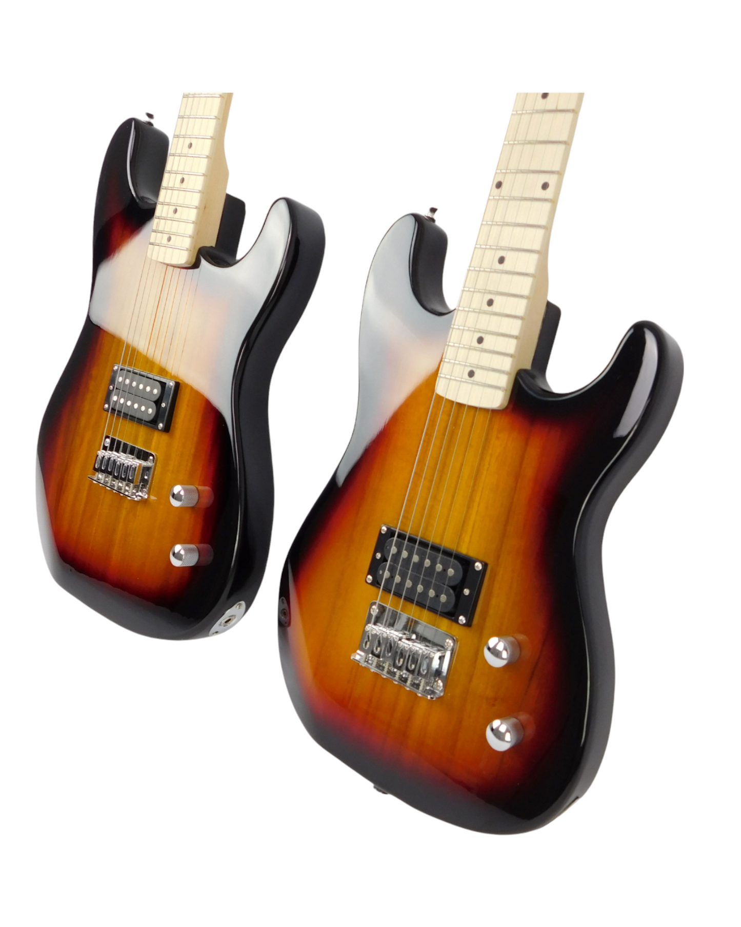 Haze HST Electric Guitar - HJS22STSB- Vintageburst, Available in 4/4 and 3/4 Sizes