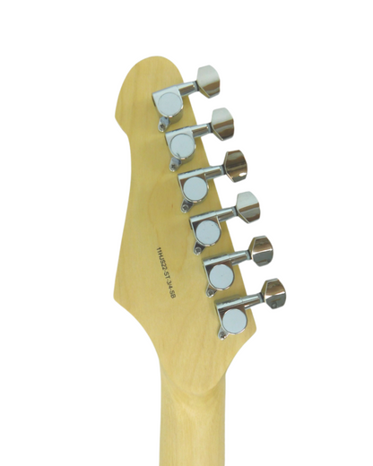 Haze HST Electric Guitar - HJS22STSB- Vintageburst, Available in 4/4 and 3/4 Sizes