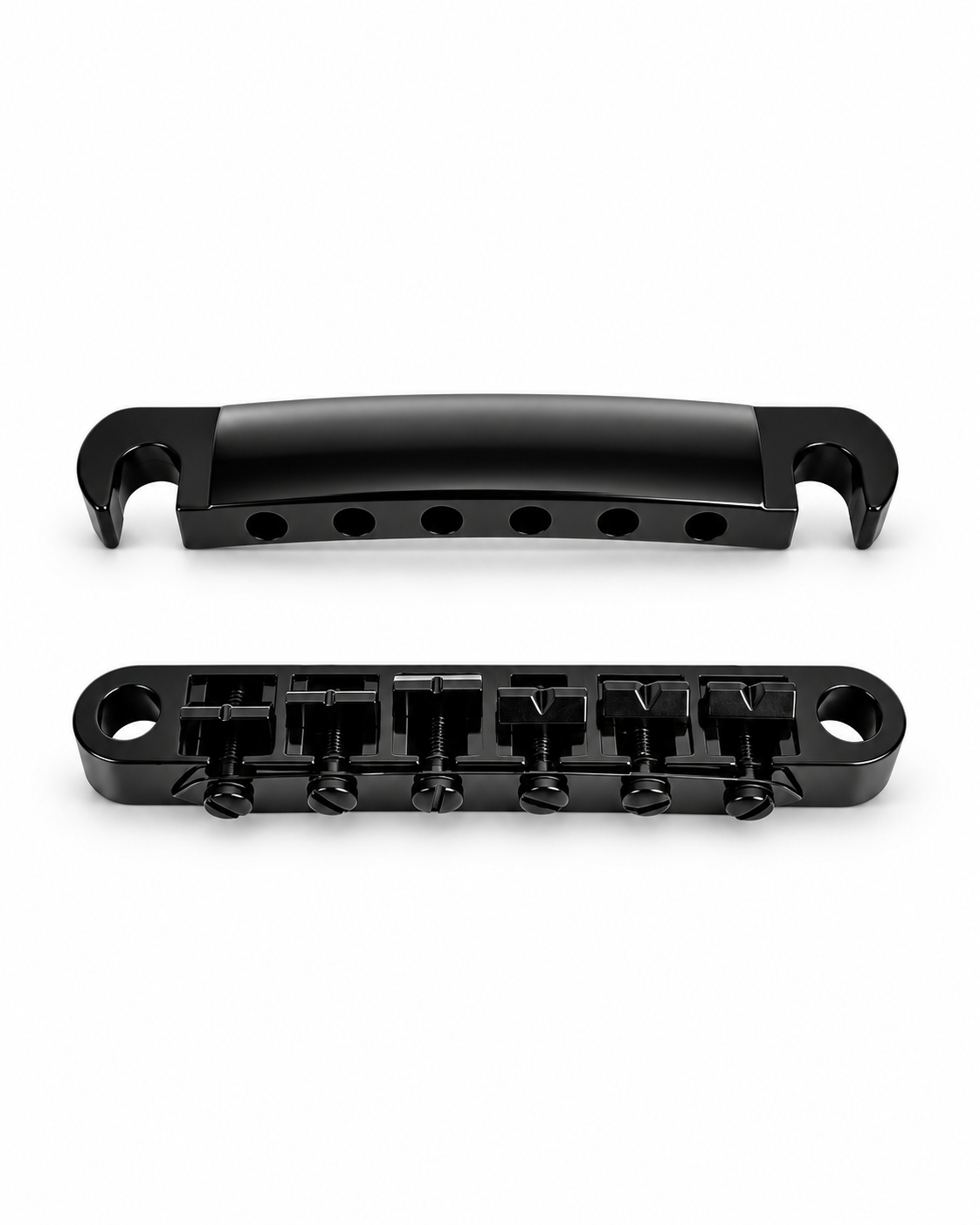 Haze HLPP380PPBK LP-Style Electric Guitar Full Black Hardware & Alnico V Electronics Parts Set