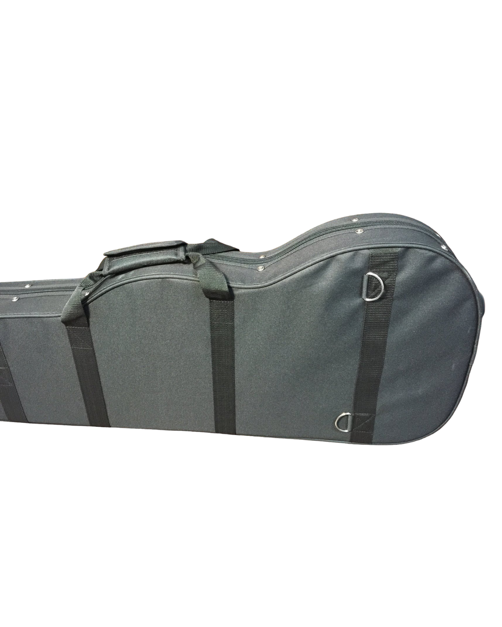 Haze E10B Ultra-Lightweight Electric Bass Guitar Hard Foam Case - Double Straps, Black