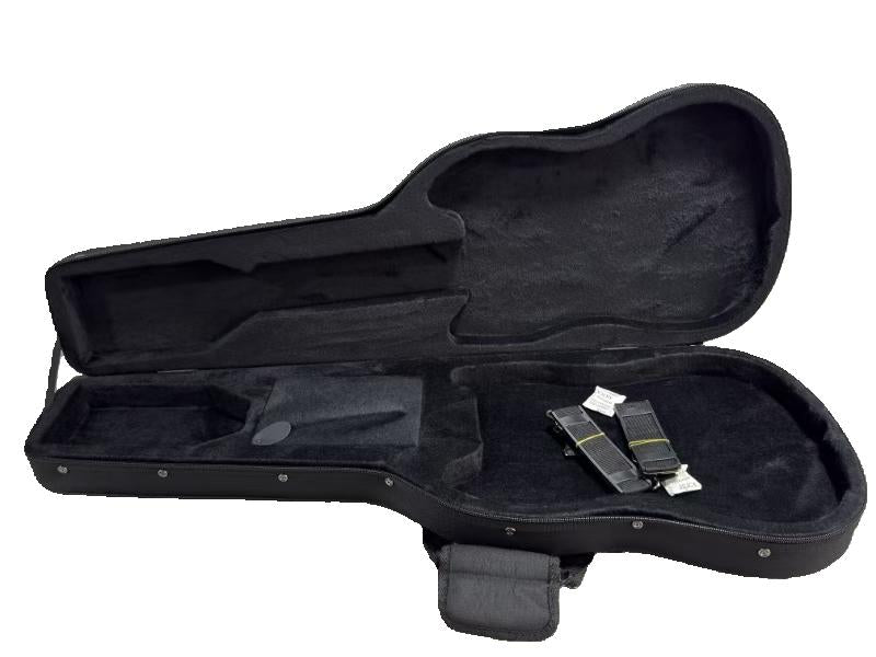 Haze E10 ST/TL Electric Guitar Ultra-Lightweight Hard Foam Case - Backpack Straps, Black