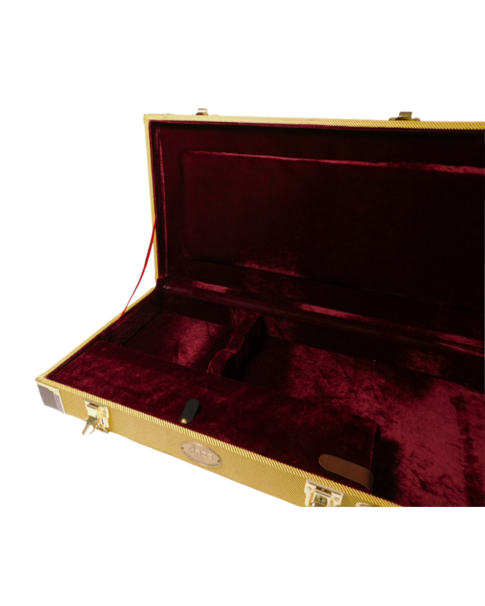 Haze 40STBY TL/ST Electric Guitar Hard Case - Lockable, Tweed, HPAG19040STBY