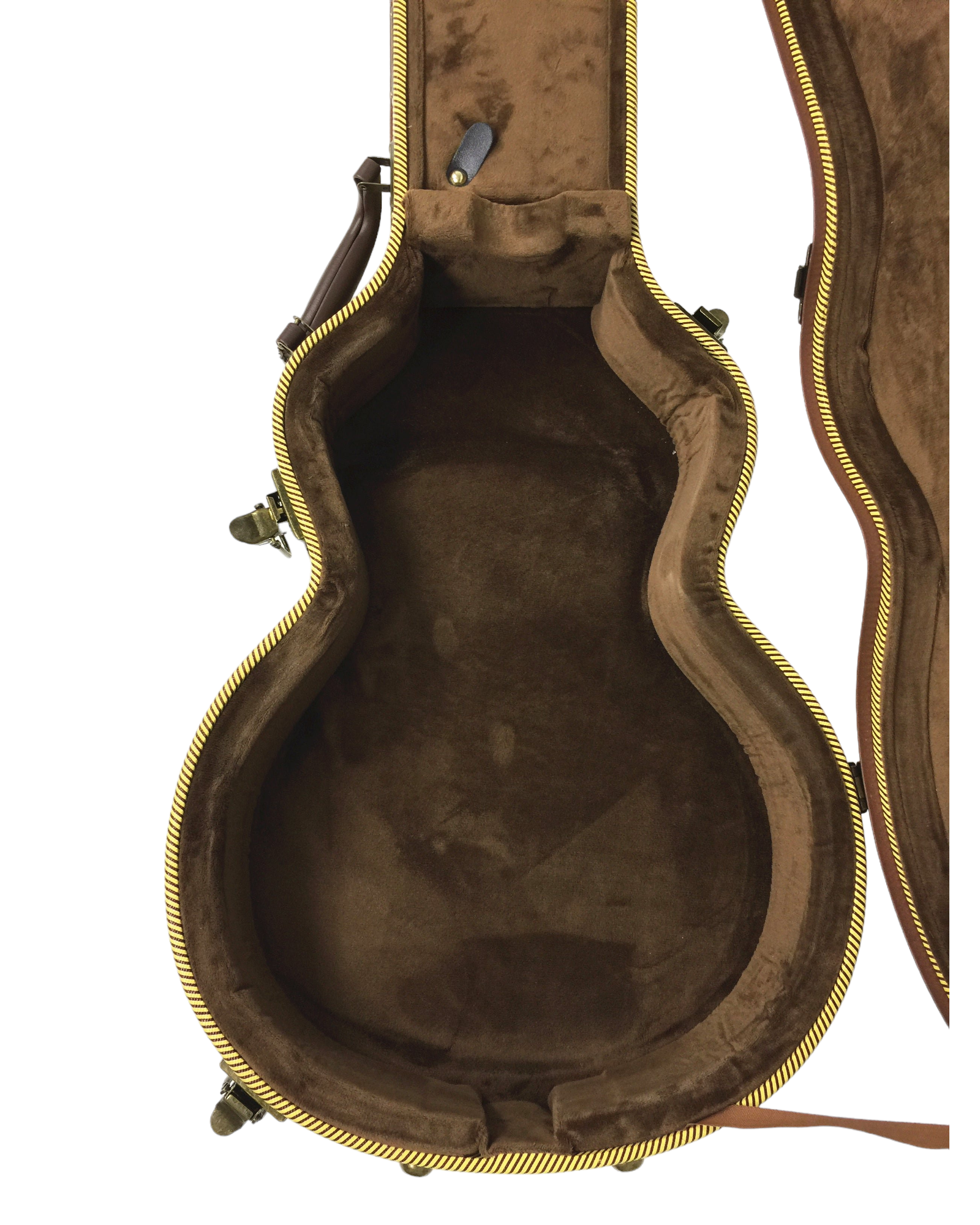 Haze 50LPY LP Electric Guitar Hard Case - Lockable, Tweed