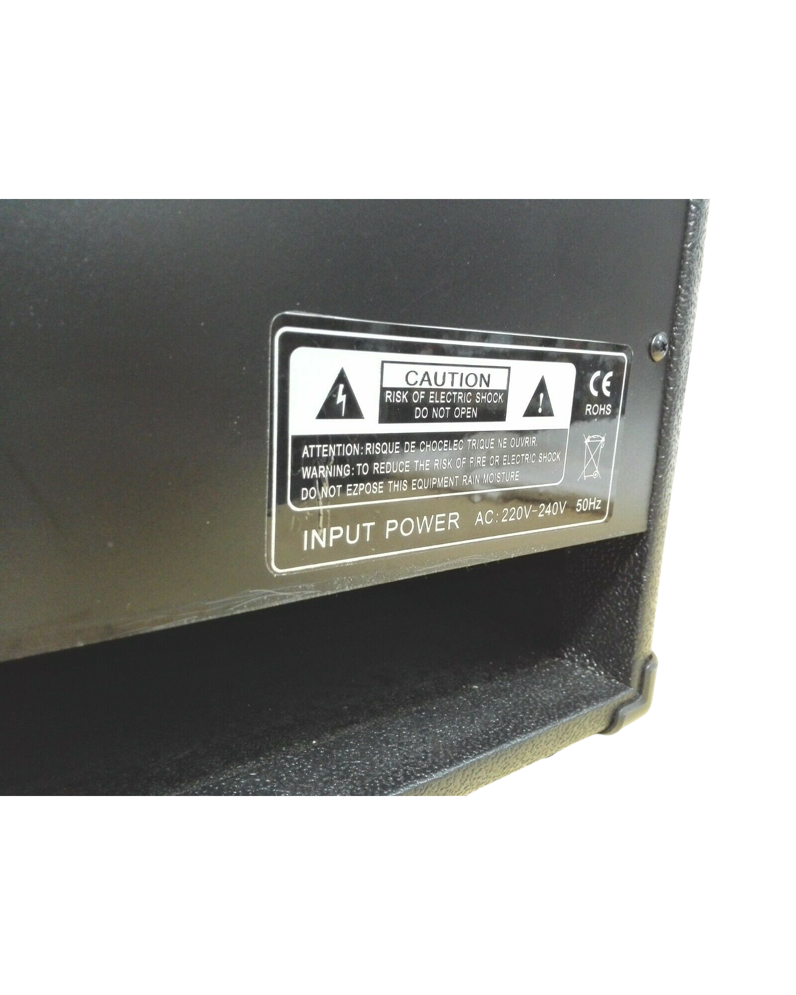 Haze HSB30 30W Electric/Acoustic Bass Guitar Amplifier,BK w/Headphone Output