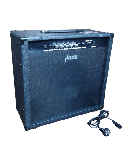 Haze HSB60 40W Electric/Acoustic Bass Guitar Amplifier, w/Headphone Output