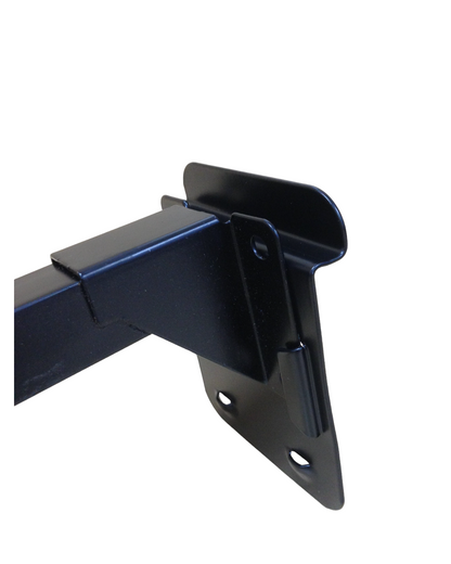 Two (x2) Haze HSG1 Long-arm Guitar Slat Hook/Wall Mount Guitar Bracket, Black