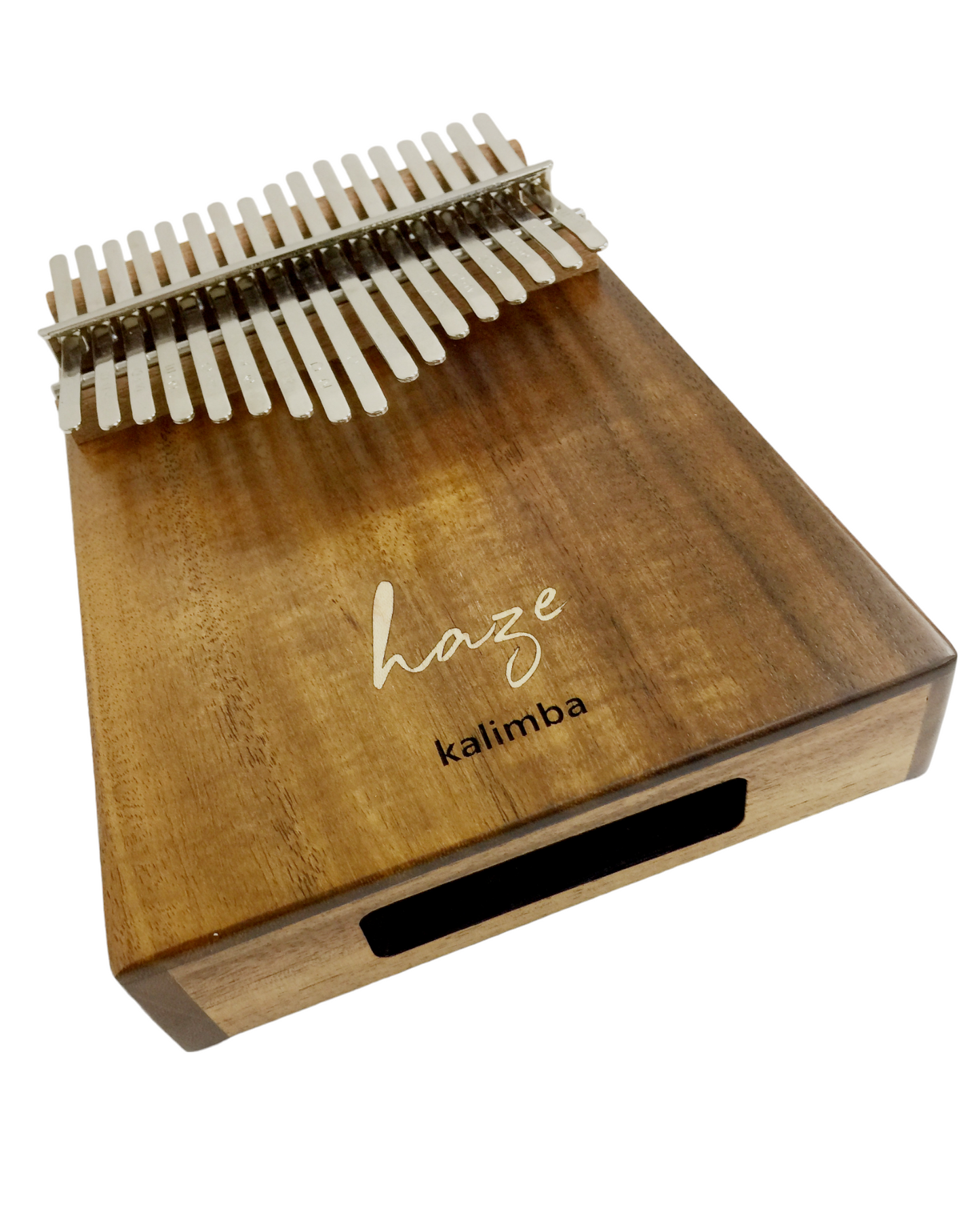 Haze HSH01A 17-Key Solid Acacia Kalimba