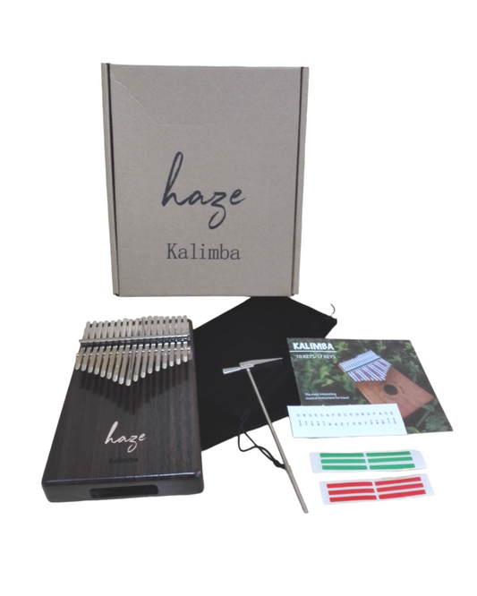 Haze HSH01R 17-Key Solid Rosewood Kalimba