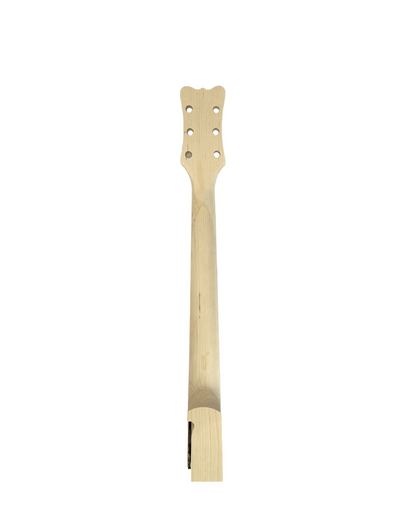 HSLPP19380BDIY LP Solid Basswood Body Electric Guitar DIY Kit, No-Soldering, Silver Hardware with set neck