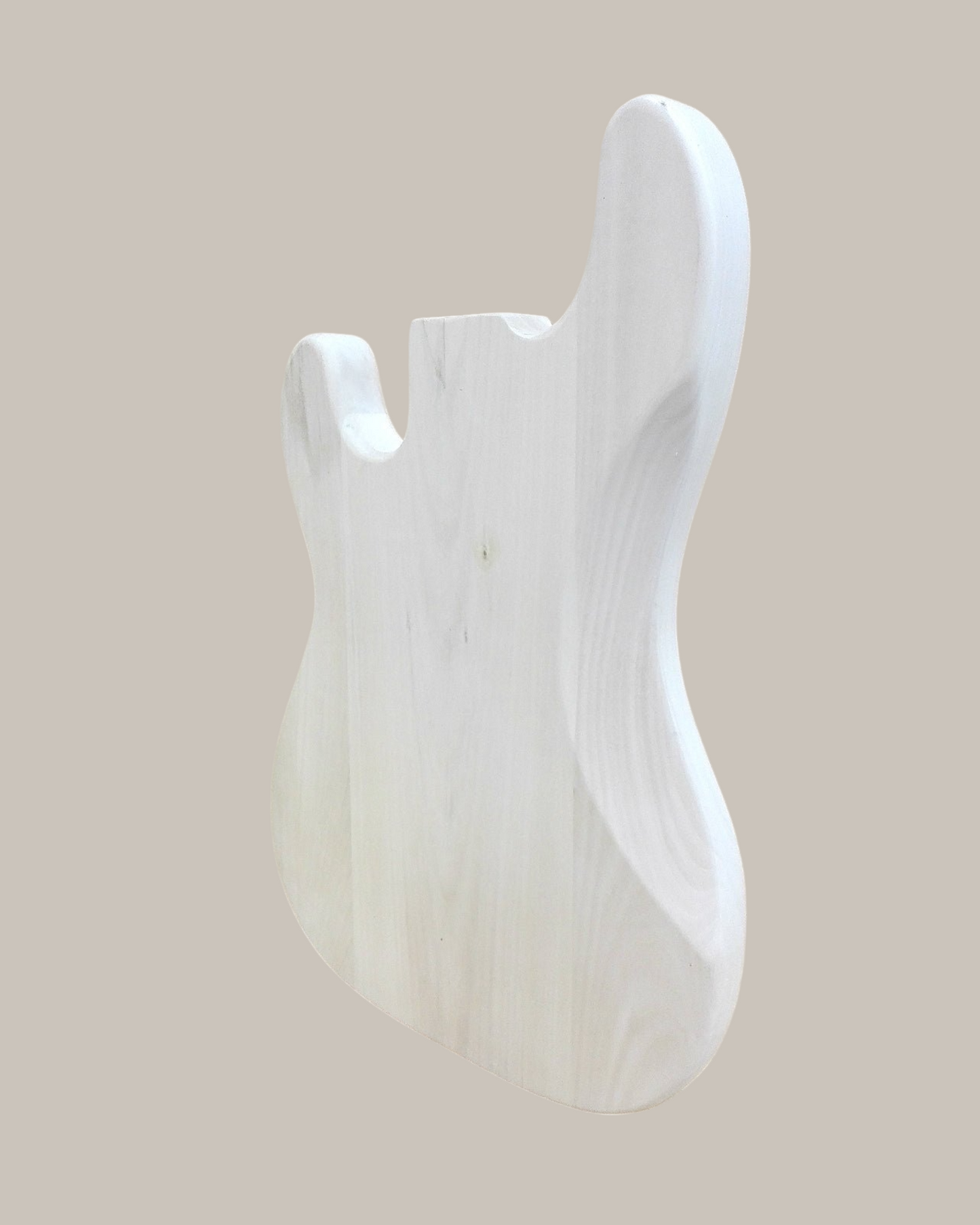 HSPB1910PLBO Solid Poplar Electric Bass Guitar Body, Pre-Drilled, Polished