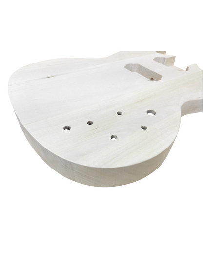 HSSG19300BO Solid Basswood Electric Guitar Body, Pre-Drilled, Polished