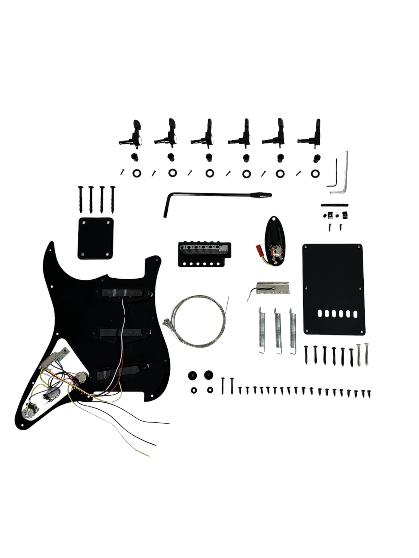 HSST1910PPBK Black Electric Guitar Hardware Accessories Parts