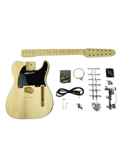 12 String Electric Guitar DIY Kit, No-Soldering,S-S. Solid Basswood TL100SDIY
