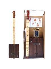 Haze "Power" Mahogany Cigar Box Guitar DIY Kit - HX52