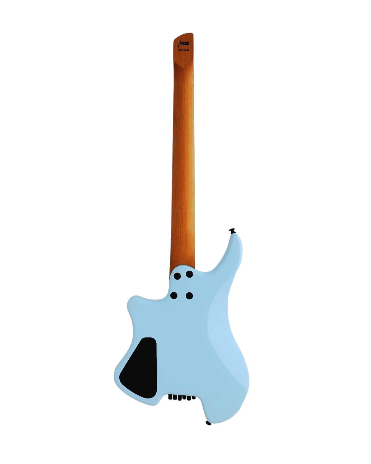 Haze Headless Mahogany Neck Maple Body HHL Electric Guitar - Blue HZHL1ABL