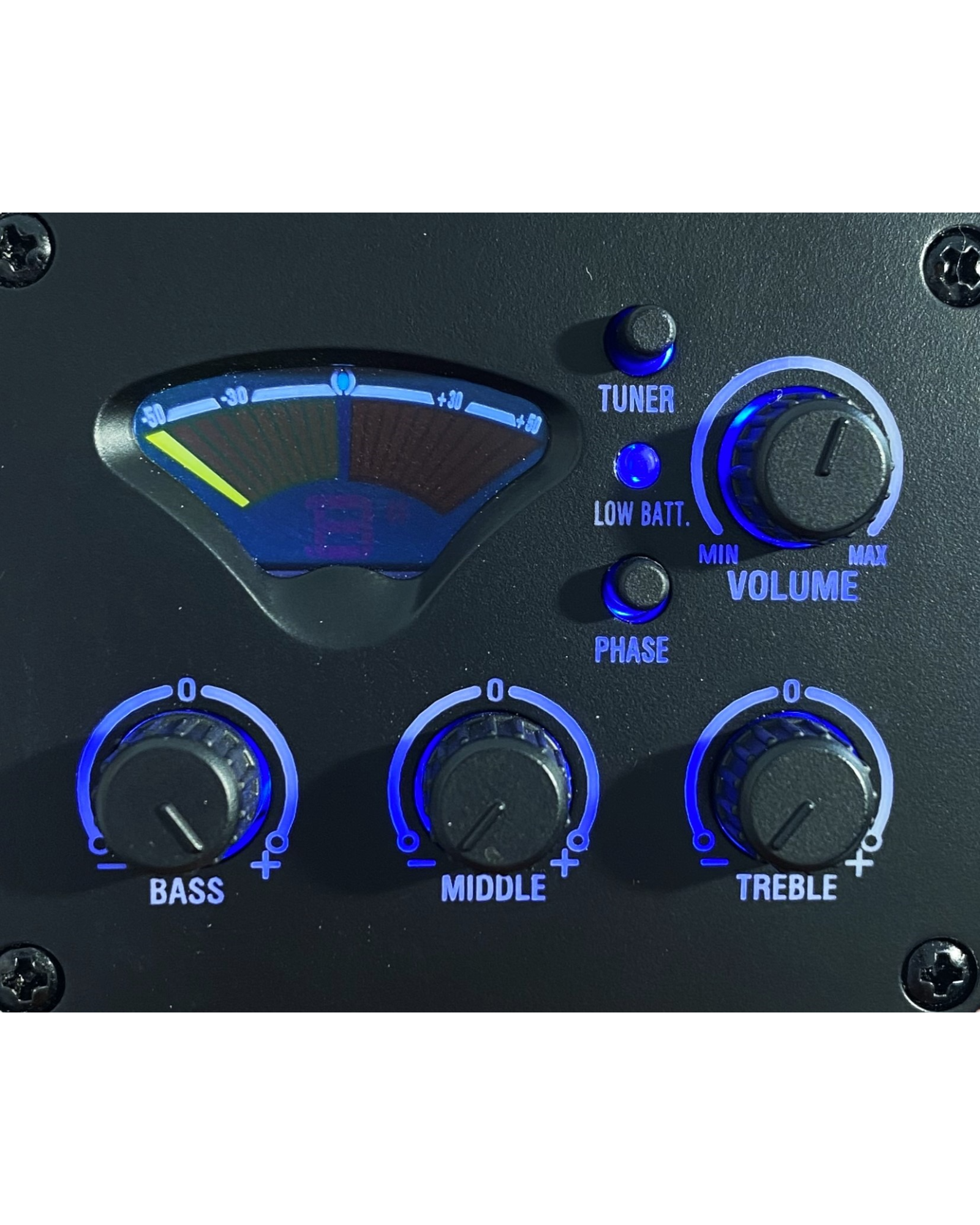 Haze 37" Solid Koa Top Height Adjustable Saddle Acoustic Bass Guitar - Natural HZMINISEBKOA