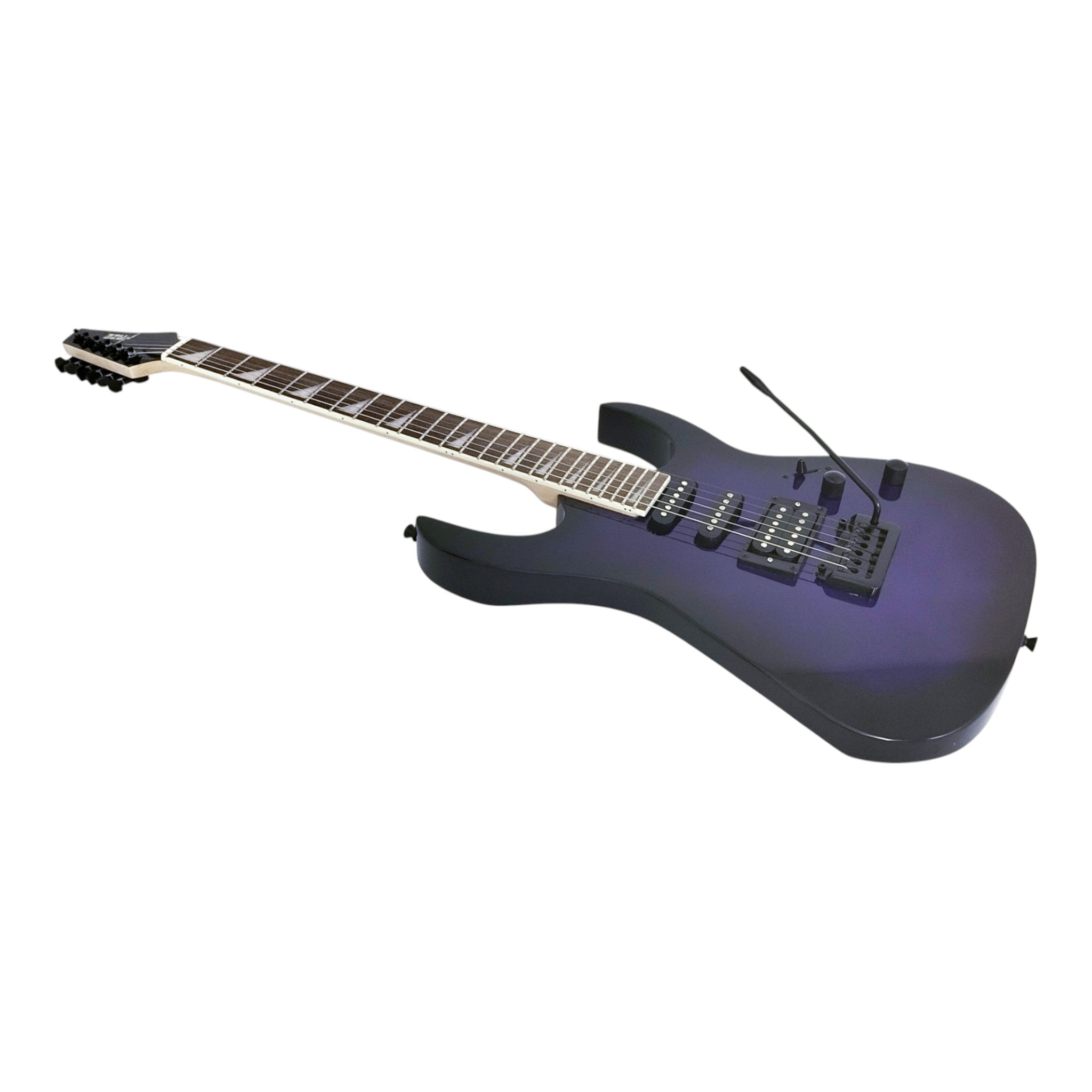 Haze 11HSJS Purpleburst Electric Guitar SSH with Whammy Bar