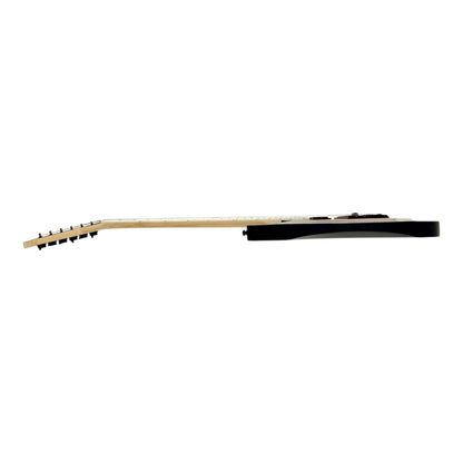 Haze 6FF Vintageburst 6-String Fanned Fret Electric Guitar with Active Humbuckers