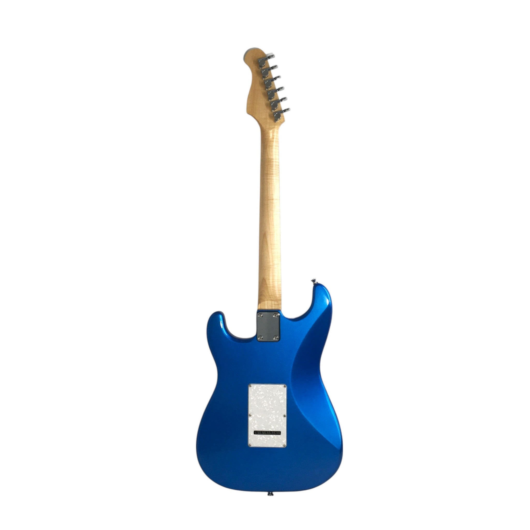 Haze E211 Classic Blue HST Electric Guitar with Accessories + 10W Amp. (Optional)