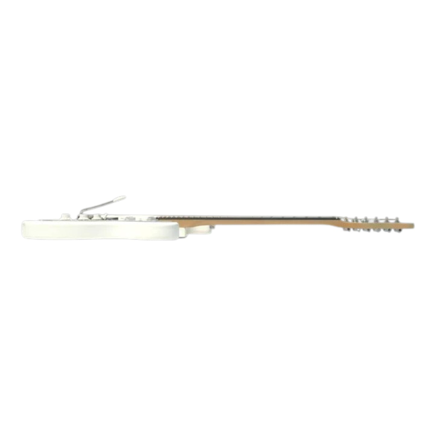Haze E211 Arctic White HST Electric Guitar with Accessories + 10W Amp. (Optional)