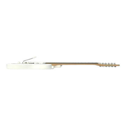 Haze E211 Arctic White HST Electric Guitar with Accessories + 10W Amp. (Optional)