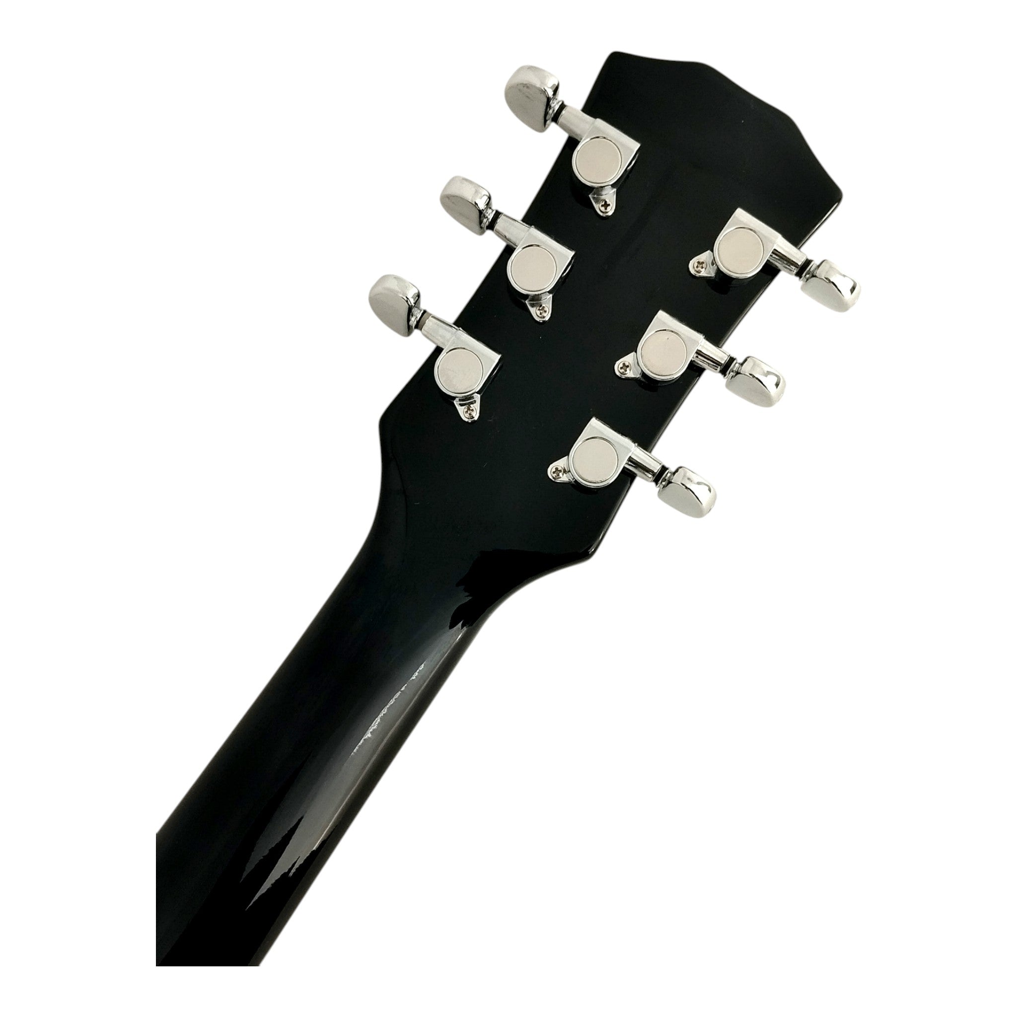 Haze E238 Natural Flame Maple Electric Guitar with Dual Humbuckers