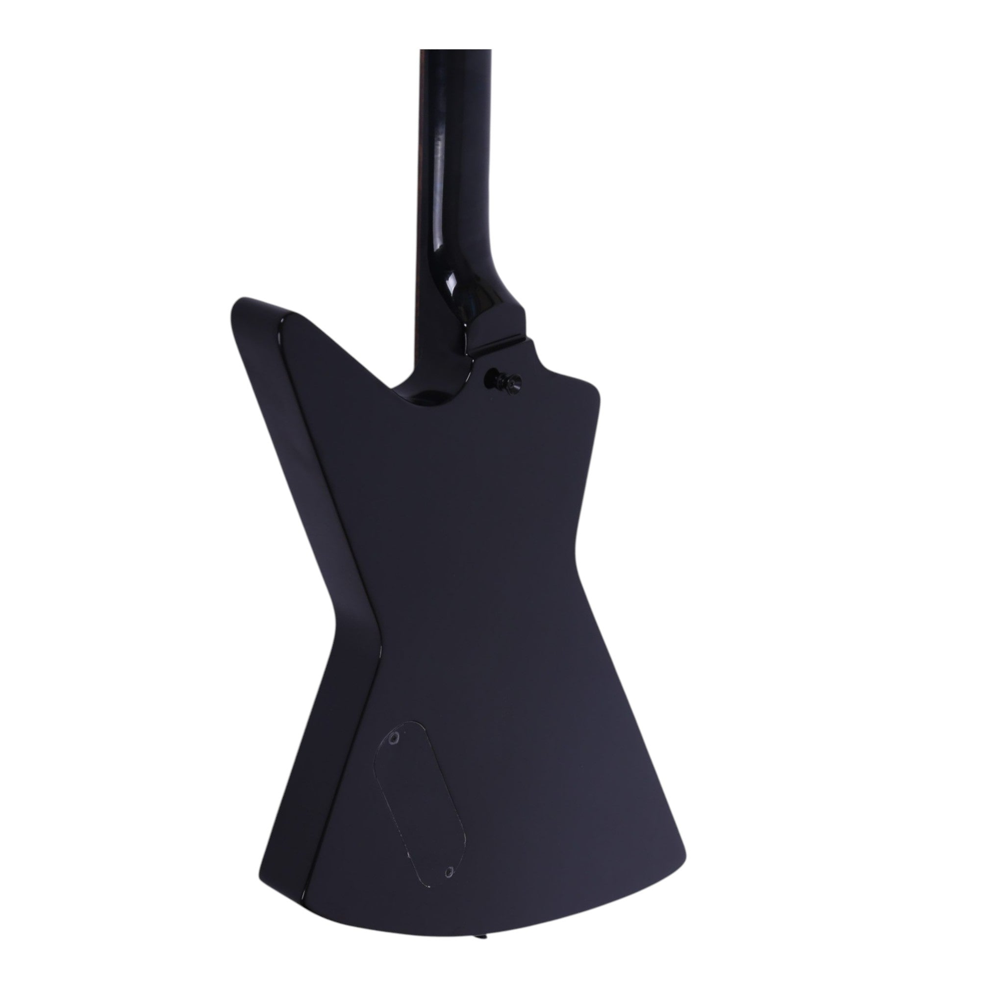 Haze FB1940 Purpleburst Explorer-Style Electric Guitar with Outward Contour