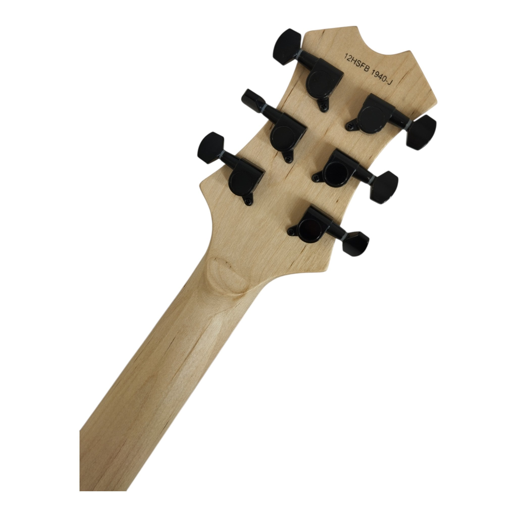 Haze FV1940 Gunmetal Grey V-Shaped Electric Guitar with Floyd Rose