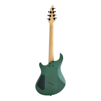 Haze 7FF Chameleon 7-String Fanned Fret Electric Guitar with Active Humbuckers