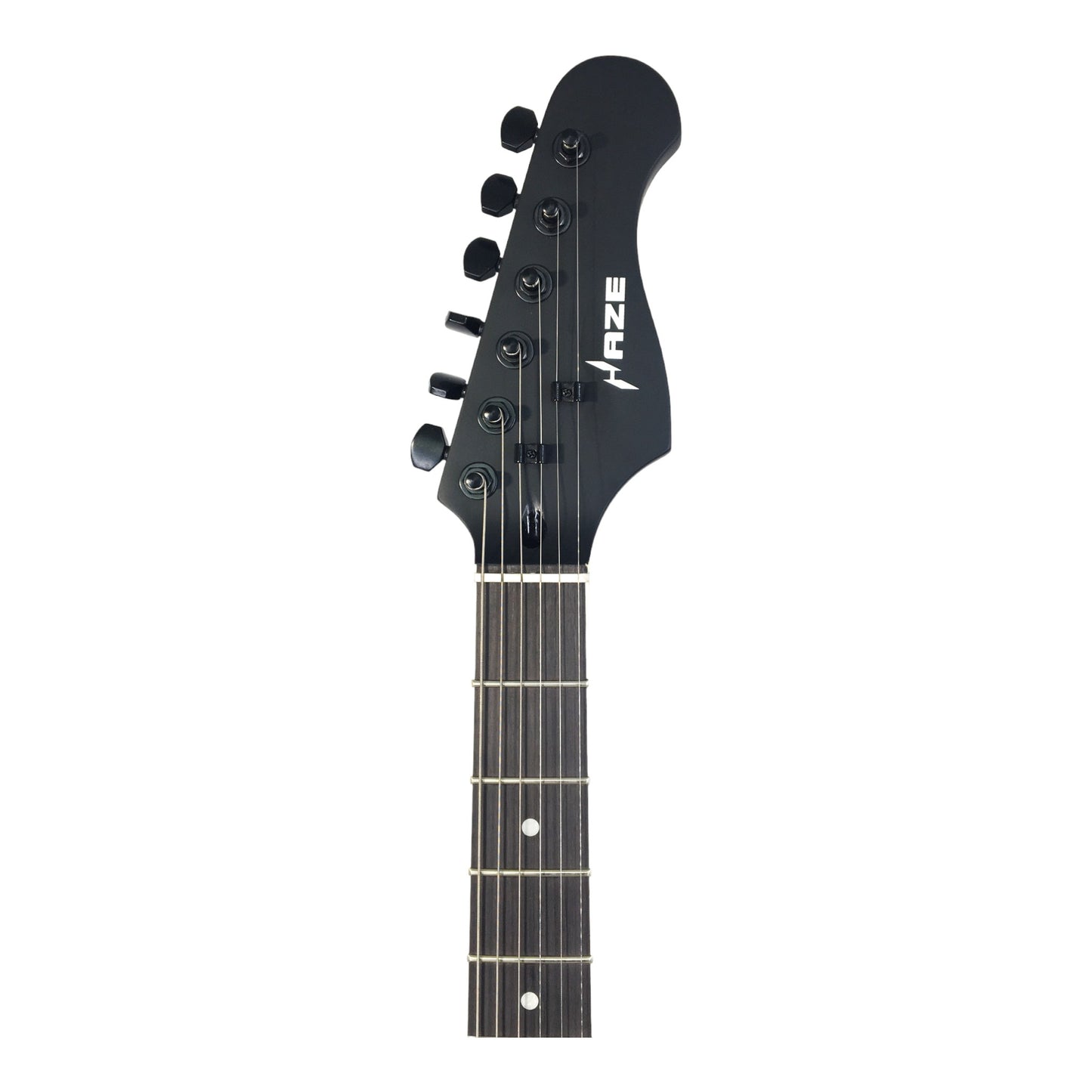 Haze HSE501BK "Midnight Muse" Semi-Hollow Electric Guitar with M-90 Pickups