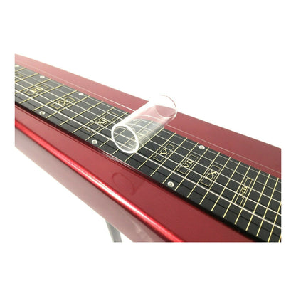 Haze HSLT1930 Metallic Red Lap Steel Electric Guitar + 10W Amp. (Optional)