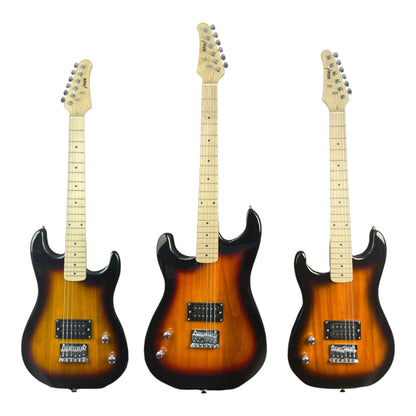 Haze HST01 Sunburst Left-Handed 3/4 Size Student Electric Guitar