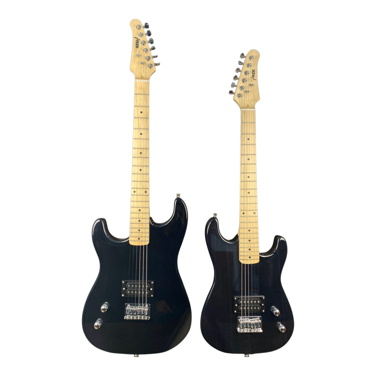 Haze HST01 Black Left-Handed 4/4 Size Student Electric Guitar