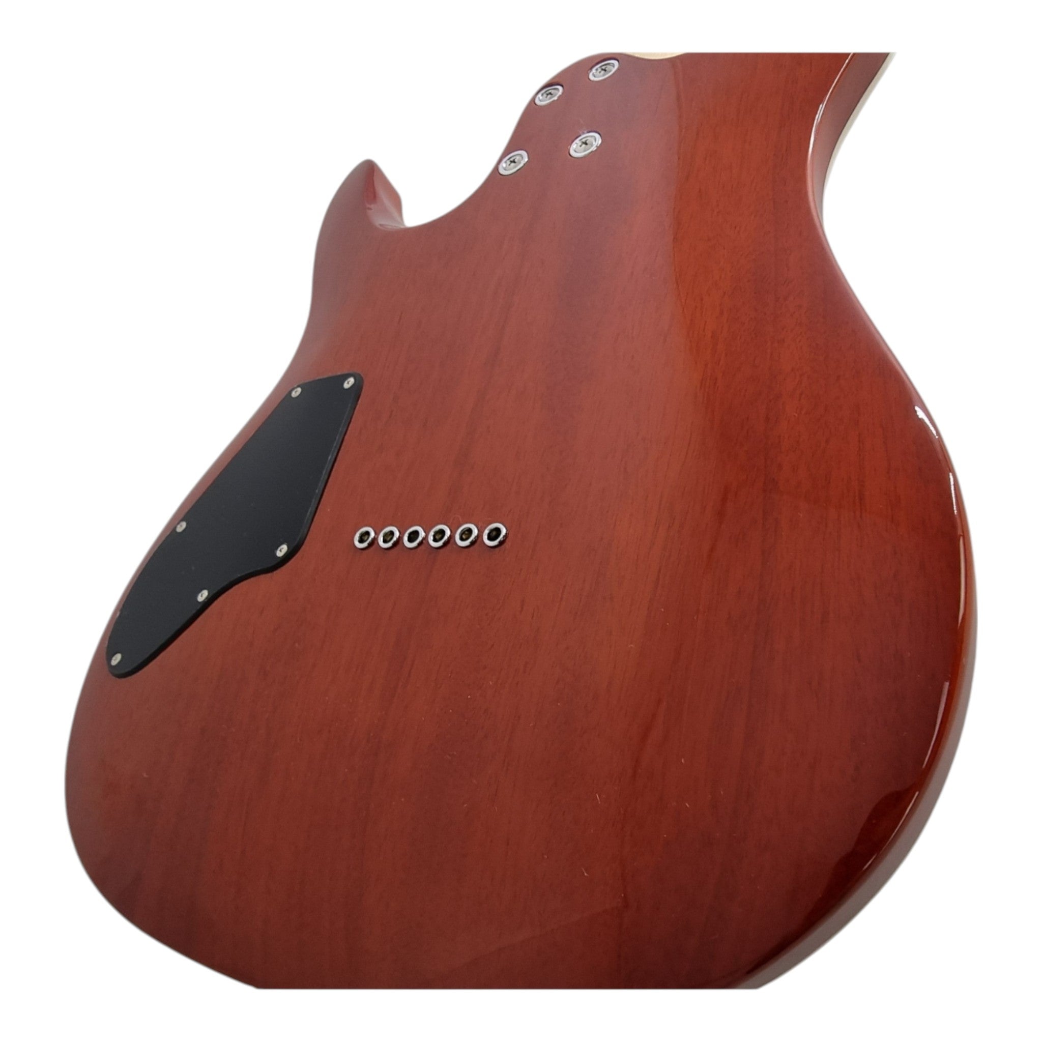 Haze PRESTIGE Quilted Purple Electric Guitar with Dual Humbuckers