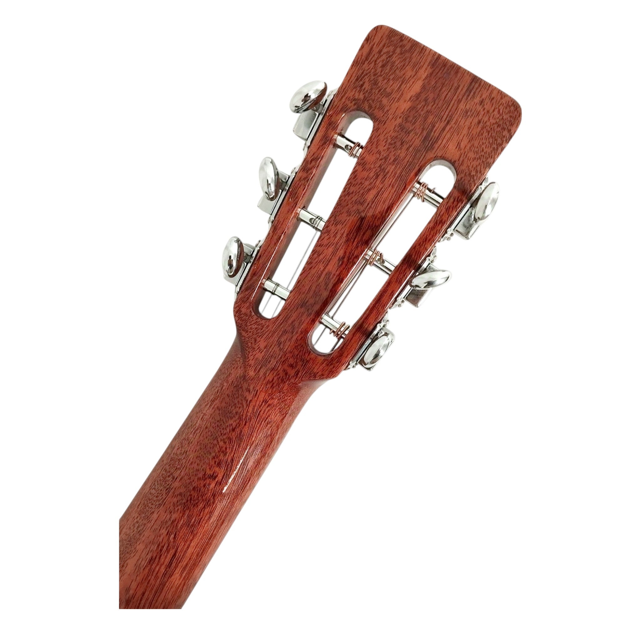 Haze Lotus CREQ Concert Acoustic-Electric Guitar – Solid Cedar Top, Gloss Natural, Abalone Vine Inlay