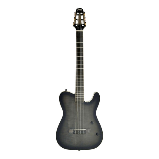 Haze MRC601 Blackburst Nylon String Classical-Electric Guitar with Piezo Pickup