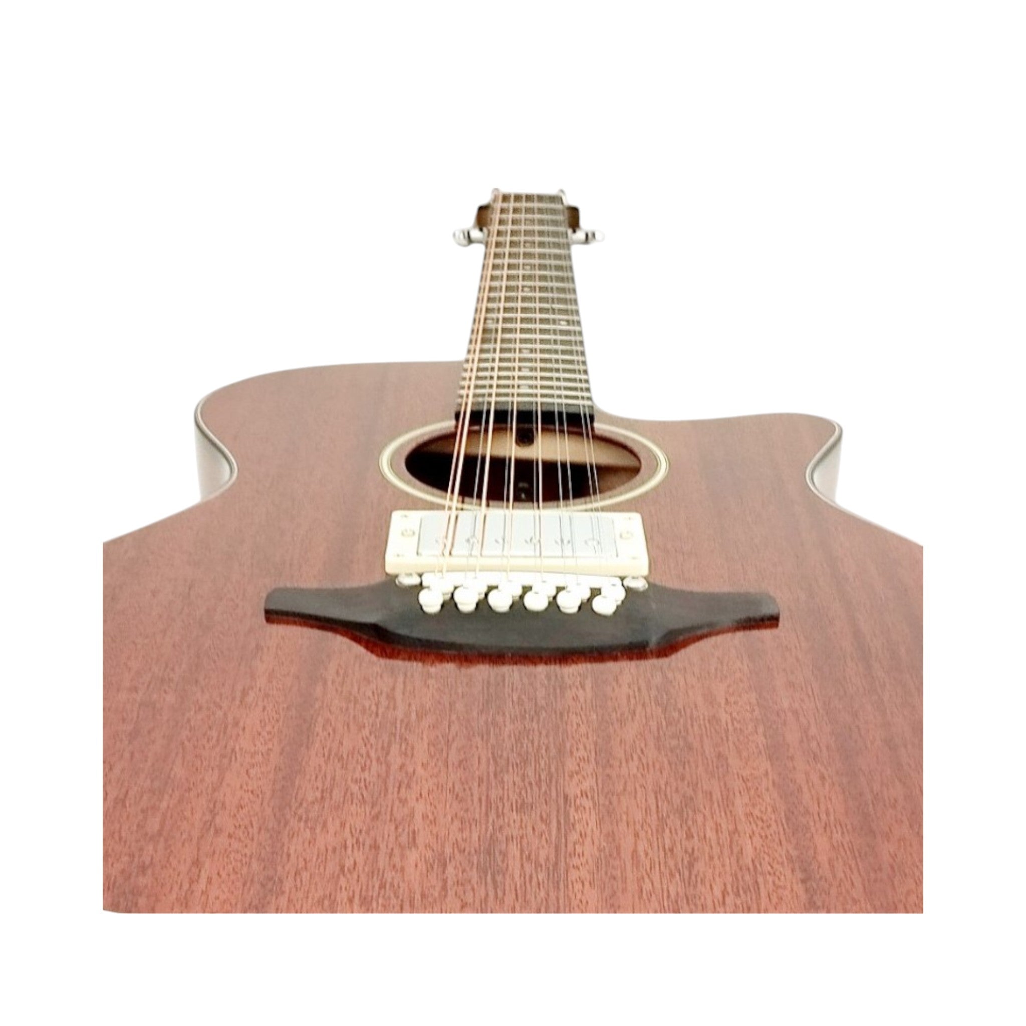 Haze  12-String Hybrid special Acoustic-Electric Guitar - Solid top  Natural SDG82812CHEQSM