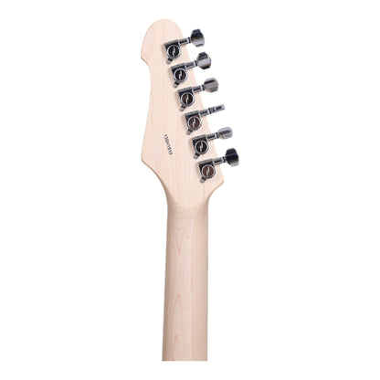 Haze SH1910 Metallic Green "Liquid Crystal" Electric Guitar with Dual Humbuckers