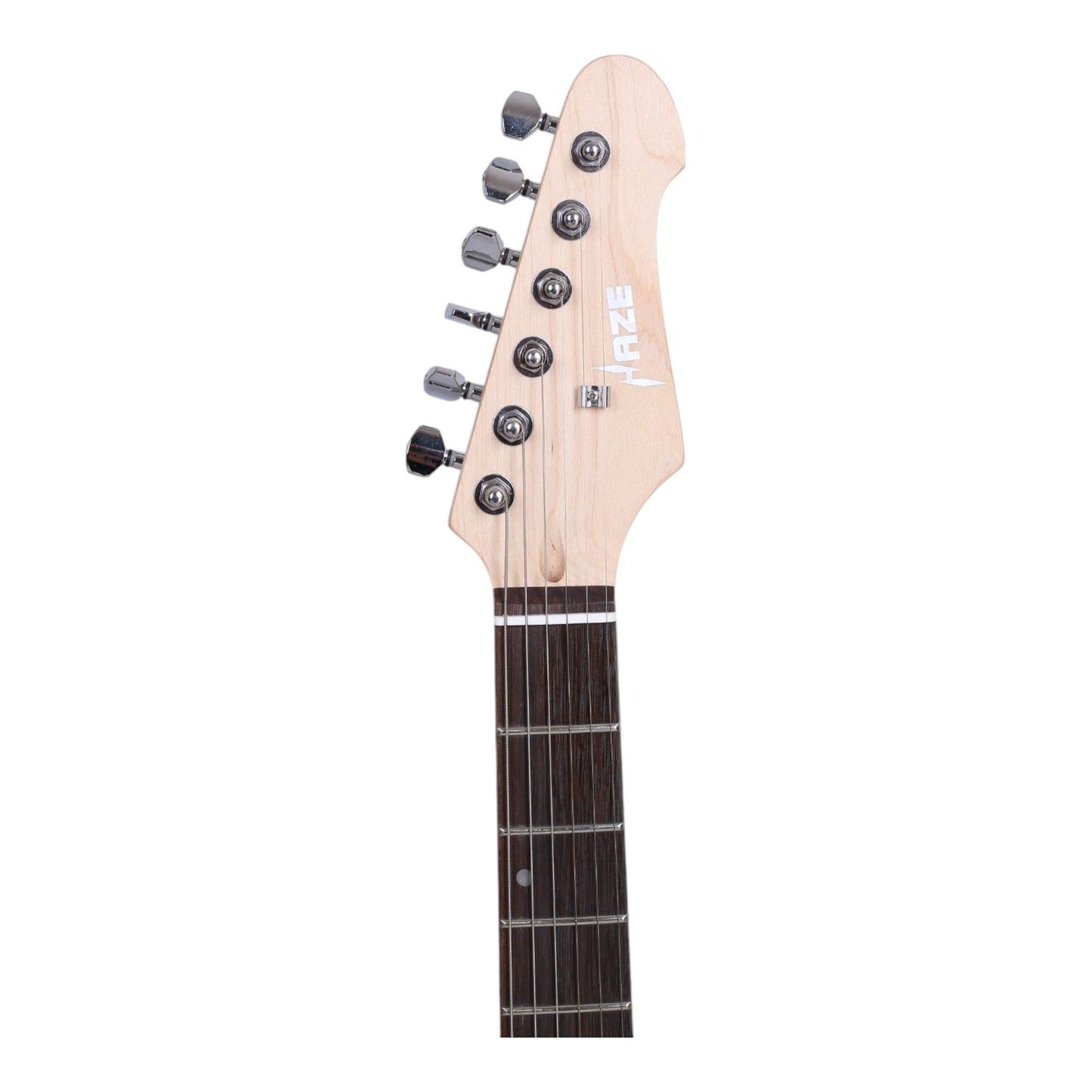 Haze SH1910 Metallic Green "Liquid Crystal" Electric Guitar with Dual Humbuckers